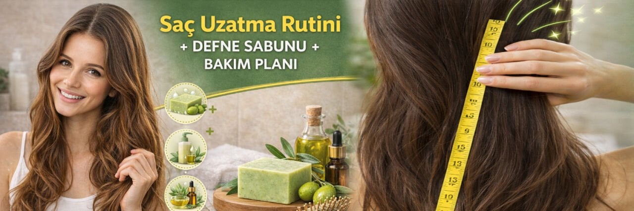 Saç Uzatma Rutini (Defne Sabunu + Bakım Planı)