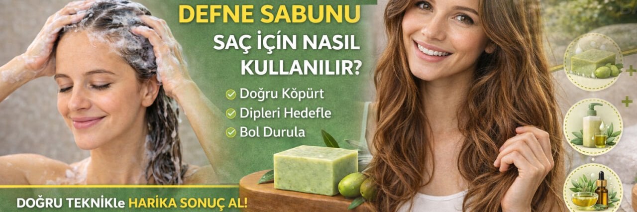 Defne Sabunu Saç İçin Nasıl Kullanılır?