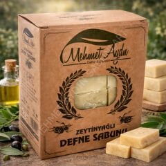 Zeytinyağlı Defne Sabunu (Kraft) – 950g ( 6 Kalıp )