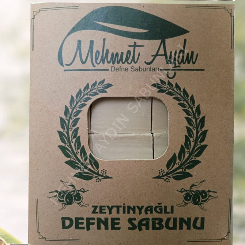Zeytinyağlı Defne Sabunu (Kraft) – 950g ( 6 Adet )