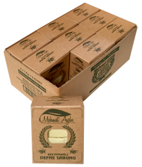 ZEYTİNYAĞLI DEFNE SABUNU (KRAFT) KOLİ - 9 PAKET