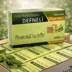 Defneli ( Laurel ) Sabun 4.8kg Koli – 8 Paket (Toptan Avantajlı)