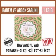 Badem & Argan Sabunu – 113g x 6’lı Paket