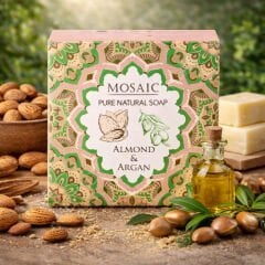Badem & Argan Sabunu – 113g x 6’lı Paket