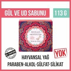 MOSAIC GÜL & UD SABUNU 113 G X 6 PAKET
