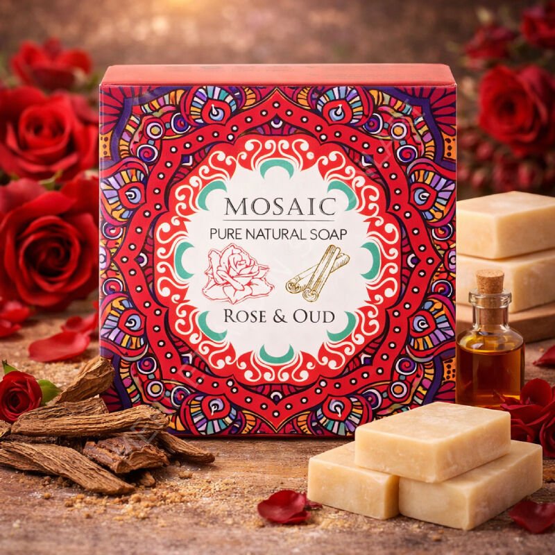 MOSAIC GÜL & UD SABUNU 113 G X 6 PAKET