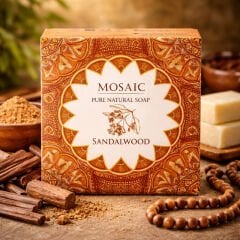 Sandal Ağacı Sabunu – 113g x 6’lı Paket