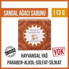 Sandal Ağacı Sabunu – 113g x 6’lı Paket