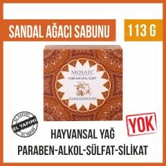 Sandal Ağacı Sabunu – 113g x 6’lı Paket